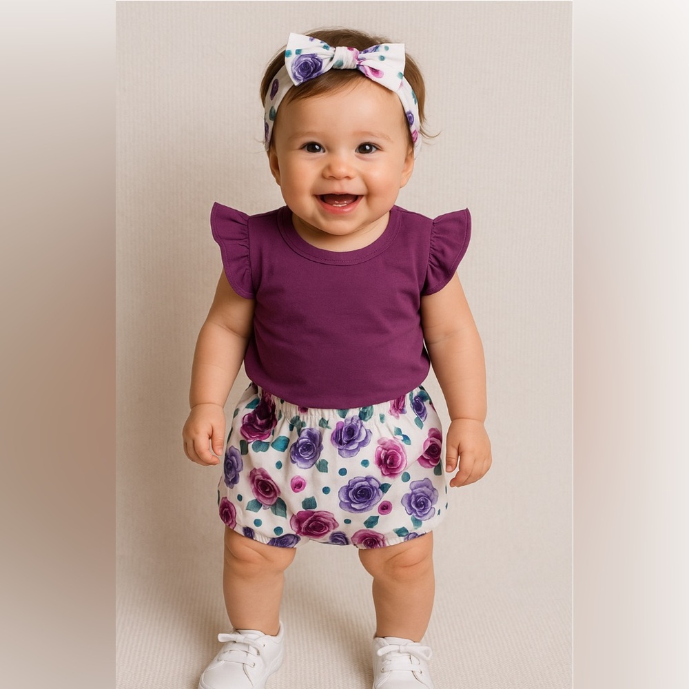 Matching sets for baby girl